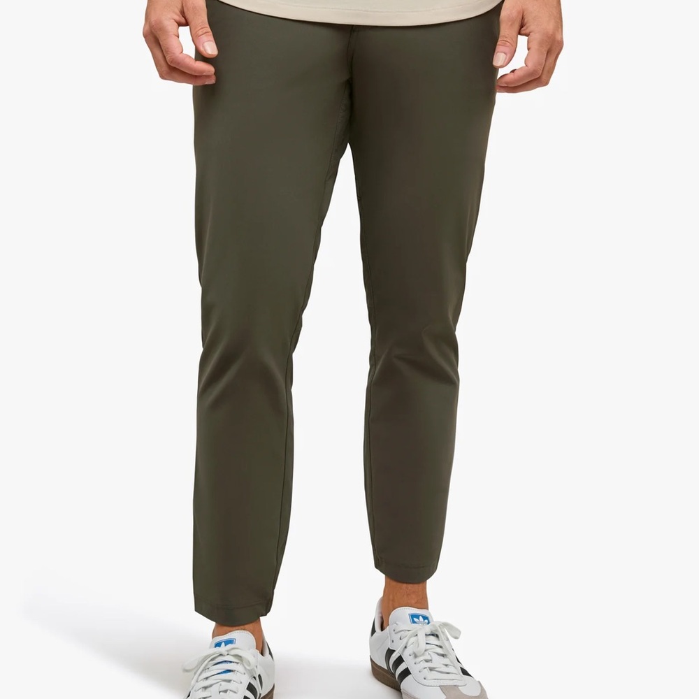 Men's Cuts Green Joggers